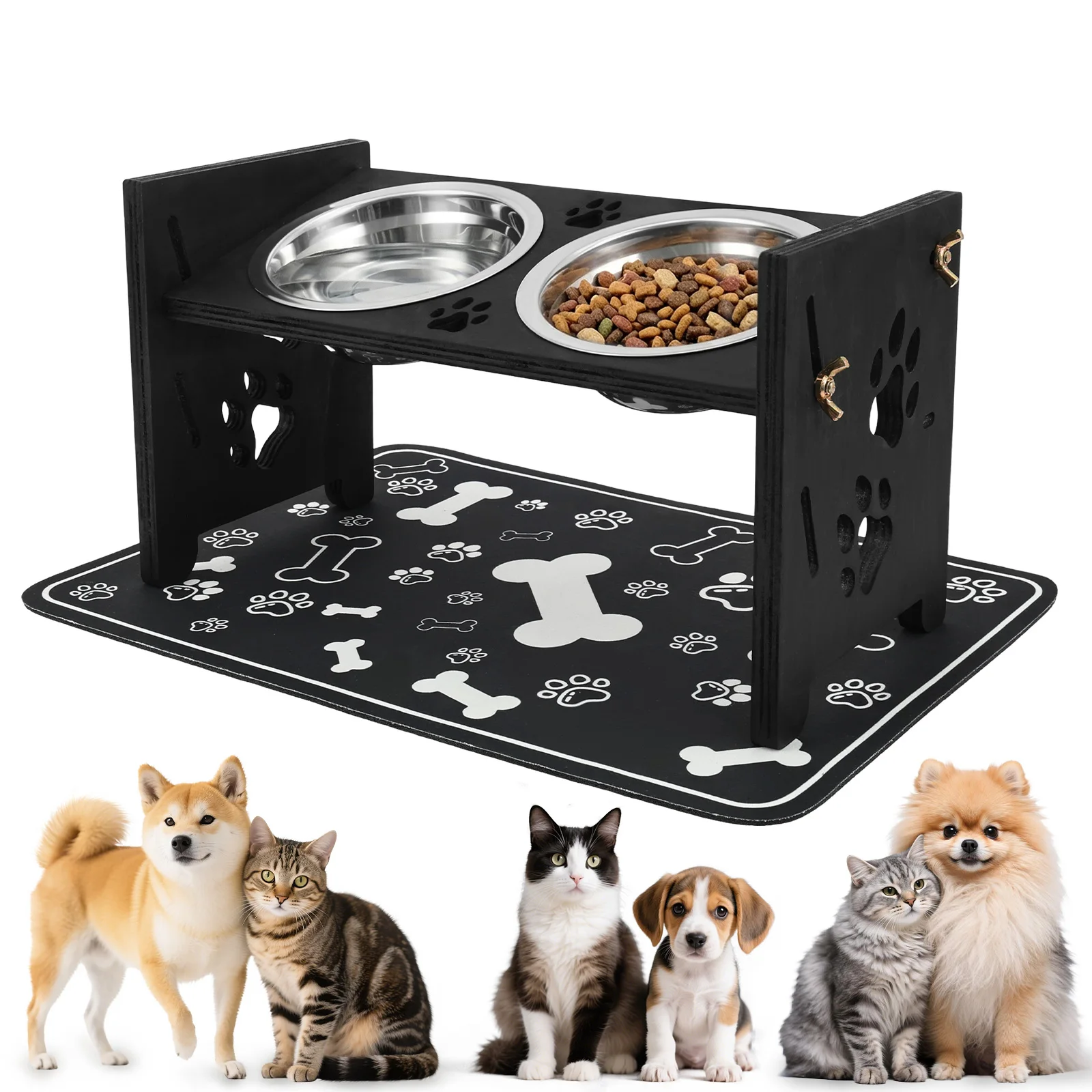 Royal Canin Food Medium - Comedouros Elevados para Cães com Suporte