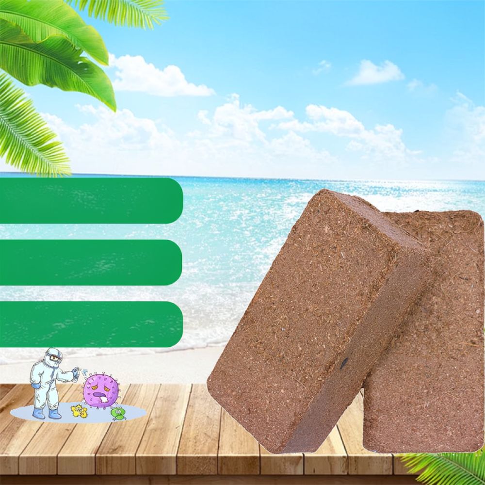 Substrate Coconut Fiber - Substrato de Solo em Tijolo de